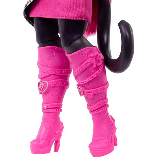 Monster High Catty Noir Puppe mit Amulettkatze und Musikzubehör