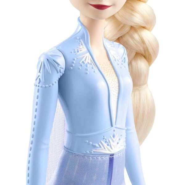 Mattel Elsa Fashion Doll Disney Frozen 2 mat Kleed, Kap a Stiwwelen