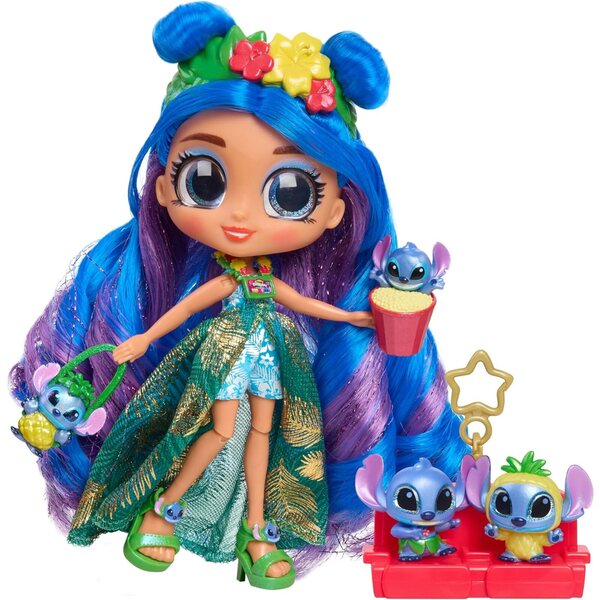 Păpușă Superfan Disney Doorables ADOORBS Deluxe Stitch cu 2 figurine și accesorii exclusive
