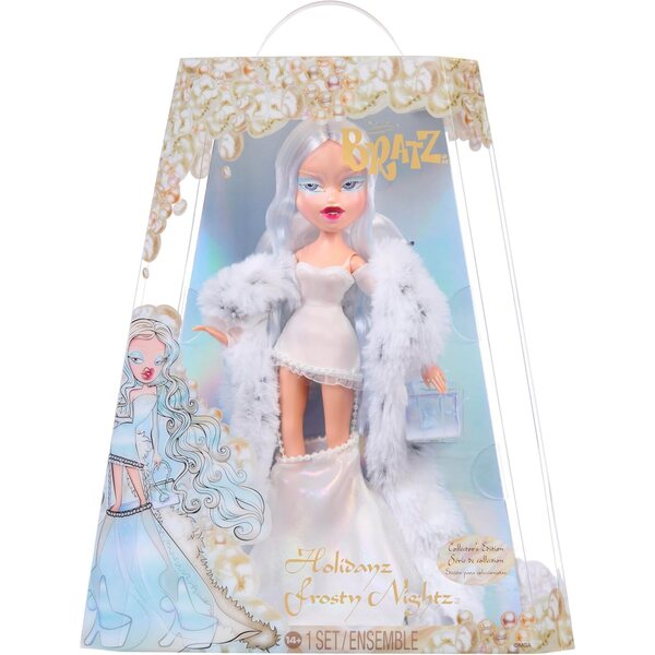 Bratz Cloe Holidayz Frosty Nightz 2025 - Poupée de collection à la mode hivernale élégante