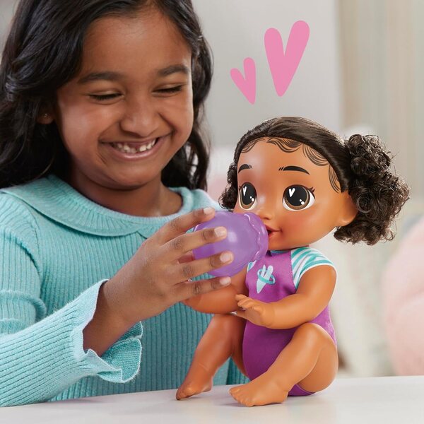 Baby Alive Crawl 'n Play Tilly Tinker : poupée rampante électronique avec sons et accessoires