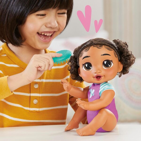 Baby Alive Crawl 'n Play Tilly Tinker : poupée rampante électronique avec sons et accessoires
