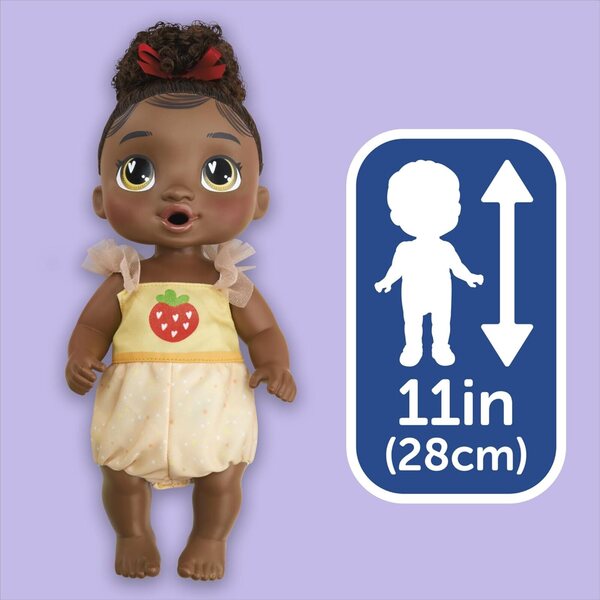 Baby Alive Fairy Fashions Berry Boo : poupée de 28 cm avec vêtements et accessoires magiques