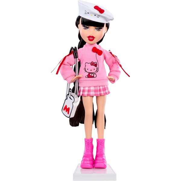 Poupée mannequin Bratz x Hello Kitty Jade avec accessoires originaux et style unique