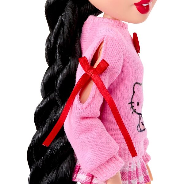 Poupée mannequin Bratz x Hello Kitty Jade avec accessoires originaux et style unique