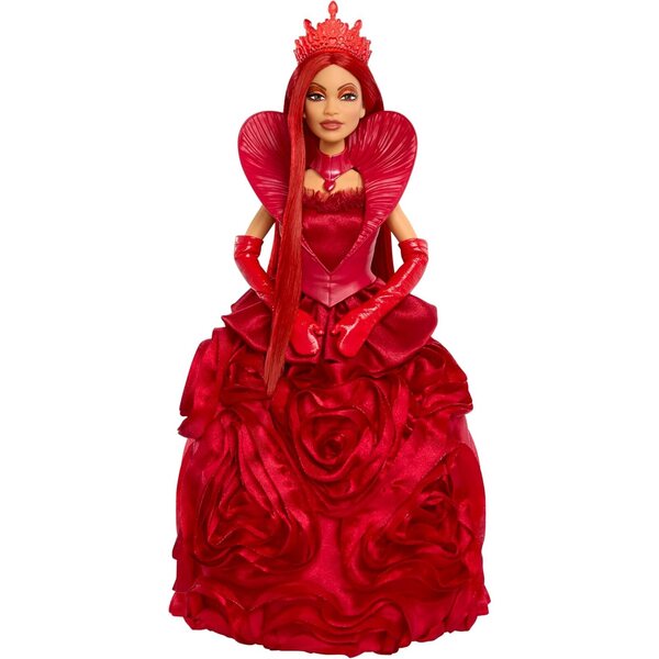 Panenka Queen of Hearts Disney Descendants s královskými šaty a exkluzivními doplňky