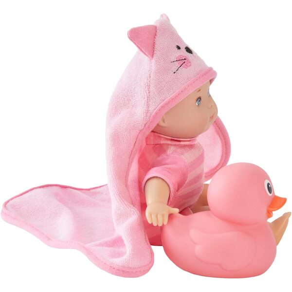 Poupée Madame Alexander Splash and Play Cuties 20 cm avec accessoires de salle de bain