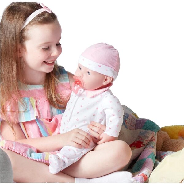 Περιλαμβάνεται σετ δώρου La Baby JC Toys Doll 50 cm μαλακό σώμα που πλένεται