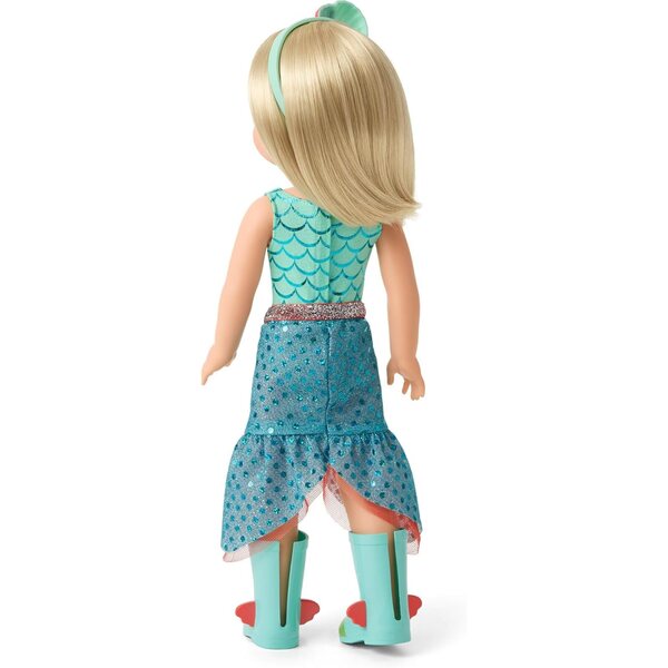 Poupée Camille WellieWishers 37cm avec robe sirène et accessoires marins