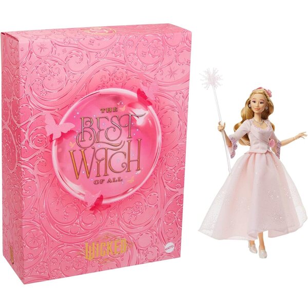 Mattel Glinda Wicked : For Good Poupée avec robe et accessoires amovibles