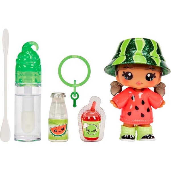 Yummiland Lipgloss Doll- Maya Watermelon, Ages 4+