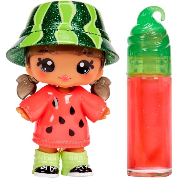 Yummiland Lipgloss Doll- Maya Watermelon, Ages 4+