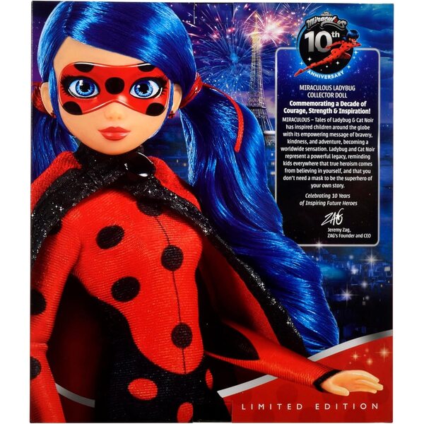Miraculous Ladybug Sammlerpuppe zum 10-jährigen Jubiläum – limitierte Auflage