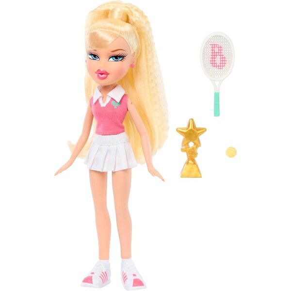 Bratz Play Sportz Cloe Tennispuppe mit Sportmode-Accessoires 2025