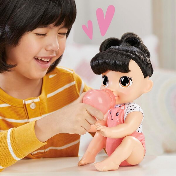 Baby Alive Katie Kat poupée qui rampe et joue 40 sons amusants 27 cm