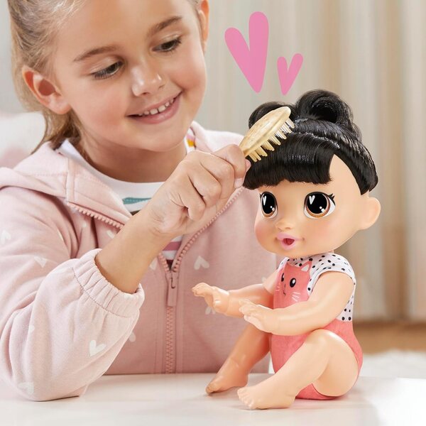 Baby Alive Katie Kat poupée qui rampe et joue 40 sons amusants 27 cm