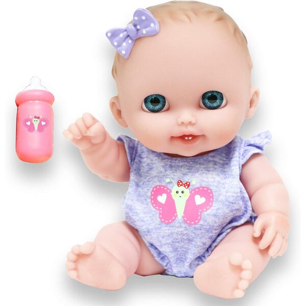 Lil Cutesies vinüülnukk 21,5 cm Lulu sinised silmad, pestav vanuses 2+