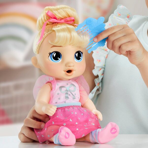 Baby Alive Fairy Fashions Harper Hugs 28 cm große Puppe mit Kleidung und Accessoires