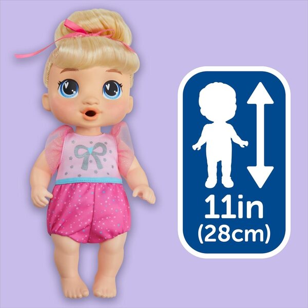 Baby Alive Fairy Fashions Harper Hugs 28 cm große Puppe mit Kleidung und Accessoires