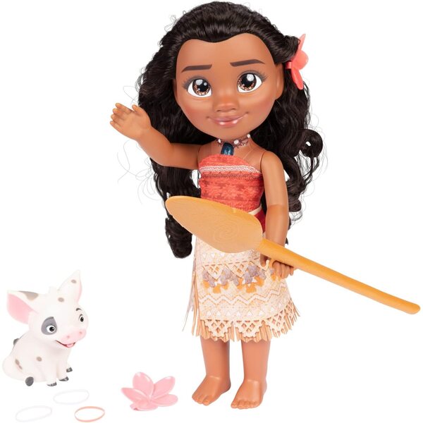 Disney Moana-Puppe singt und spricht mit Pua – inklusive Zubehör und Lichtern