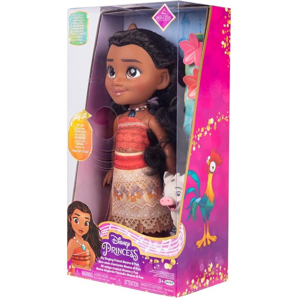 Disney Moana-Puppe singt und spricht mit Pua – inklusive Zubehör und Lichtern