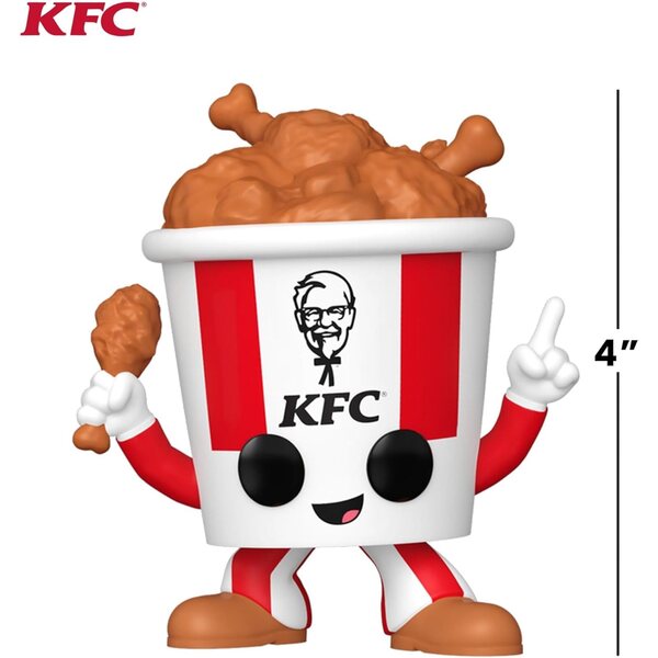 Funko Pop! Ikony reklam KFC Disco Bucket - kolekcjonerska figurka winylowa 9,9 cm