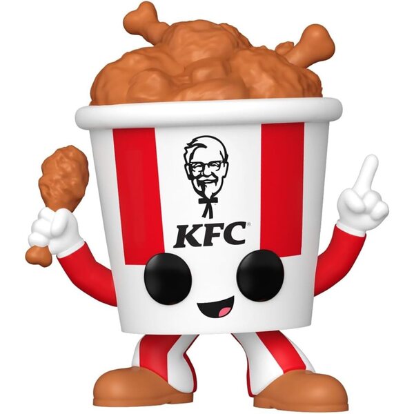 Funko Pop! Ikony reklam KFC Disco Bucket - kolekcjonerska figurka winylowa 9,9 cm