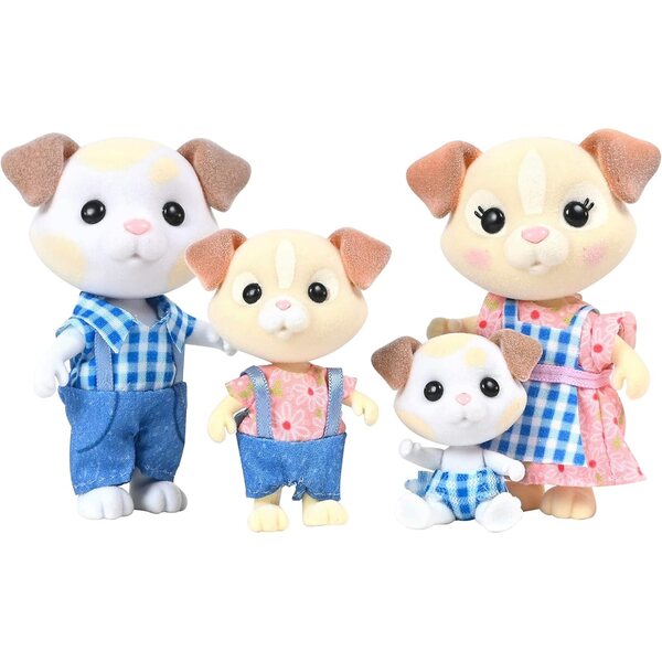 Honey Bee Acres The Barksters Set Family Dog Miniatures 4 karakters
