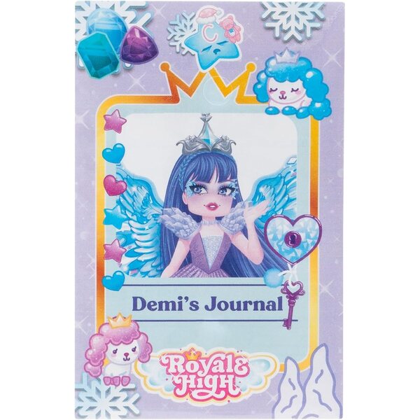 Royale High 9” Fashion Doll - Demi The Ice Fairy, Wave 2, Series 2 - Fairy Journal, Comb, and Virtual Item Code Included - Amazon Exclusive - Ages 5+