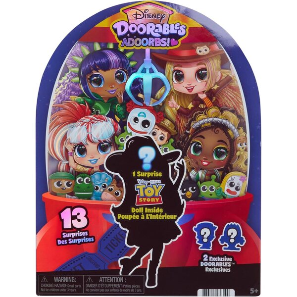 Disney Doorables ADOORBS Toy Story Poppen mat 10 Accessoiren an 2 exklusiv Minifiguren