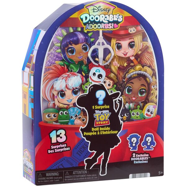 Disney Doorables ADOORBS Toy Story Puppen mit 10 Zubehörteilen und 2 exklusiven Minifiguren