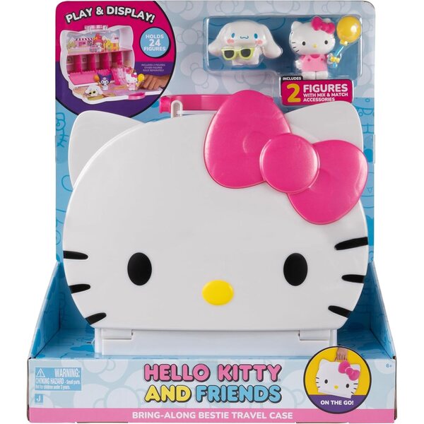 Hello Kitty and Friends reisetui met 2 personages en 3 speelplekken - vanaf 6 jaar