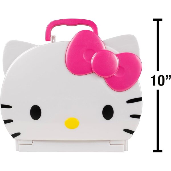 Hello Kitty and Friends Reisekoffer mit 2 Figuren und 3 Spielbereichen – ab 6 Jahren