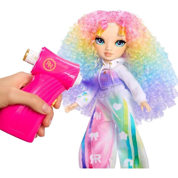 Rainbow High Airbrush & Create: DIY-Modepuppe mit Airbrush-Set und abwaschbaren Markern
