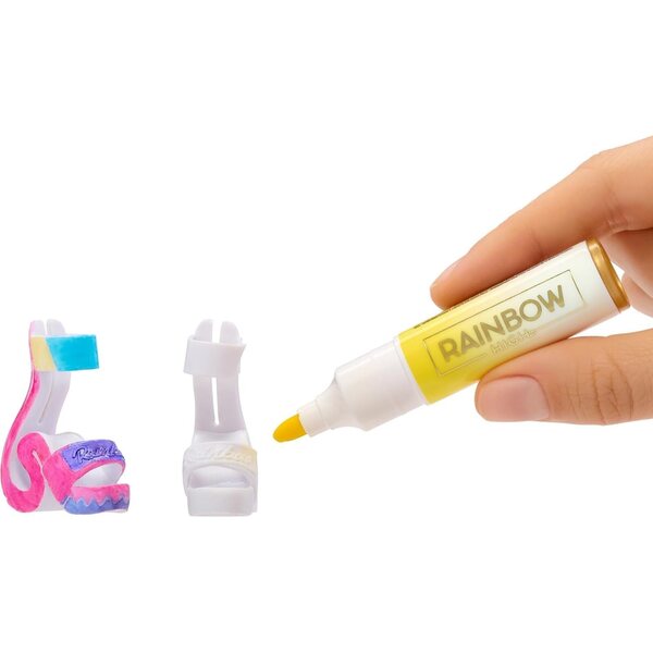 Rainbow High Airbrush & Create: DIY-Modepuppe mit Airbrush-Set und abwaschbaren Markern
