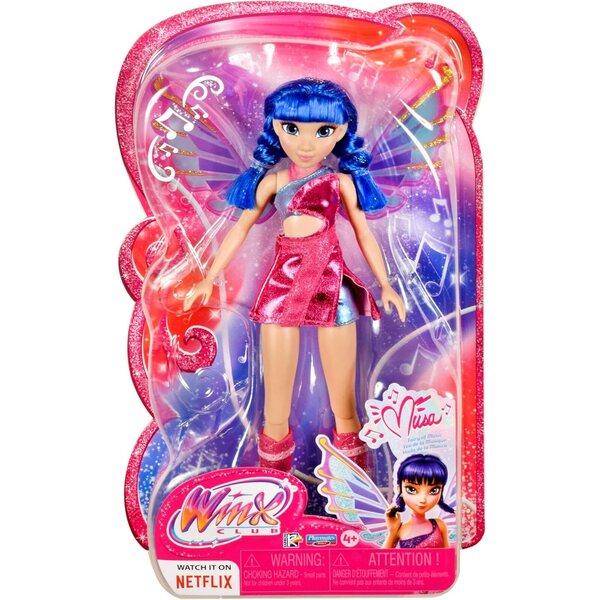Winx Club Musa Music Fairy - Fashion Doll with Glitter Wings