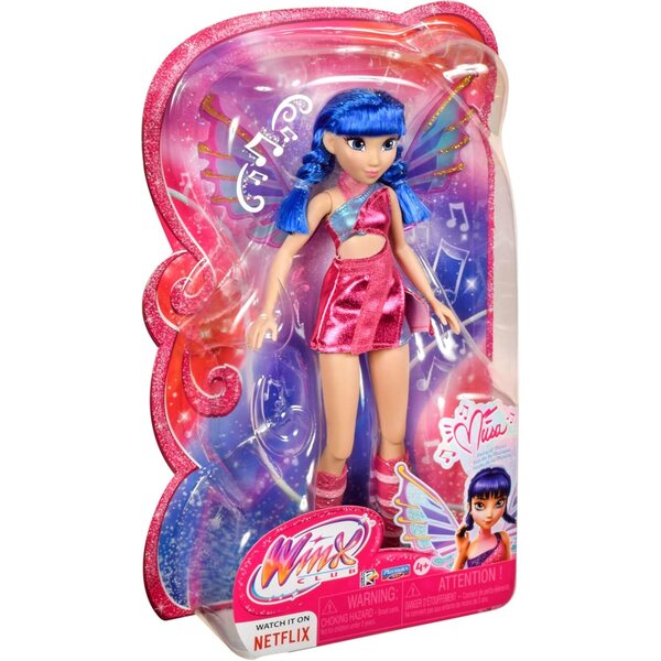 Winx Club Musa Music Fairy – Modepuppe mit Glitzerflügeln