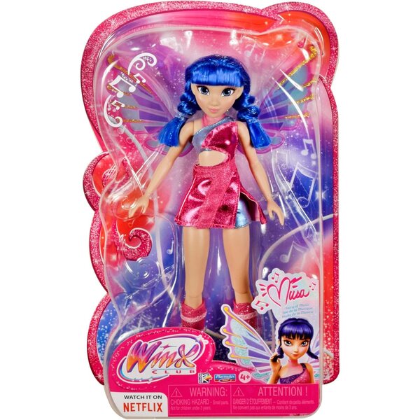 Winx Club Musa Music Fairy – Modepuppe mit Glitzerflügeln