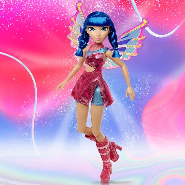 Winx Club Musa Music Fairy – Modepuppe mit Glitzerflügeln