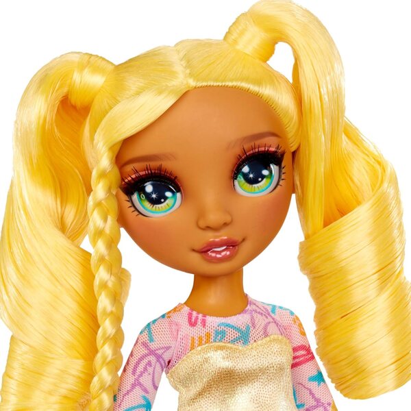 Rainbow High My Fashion Style Sunny, Yellow 11" Fashion Doll with Statement Outfit, Stylish Handbag, Great Toy Gift for Girls Kids Ages 4-12 Years