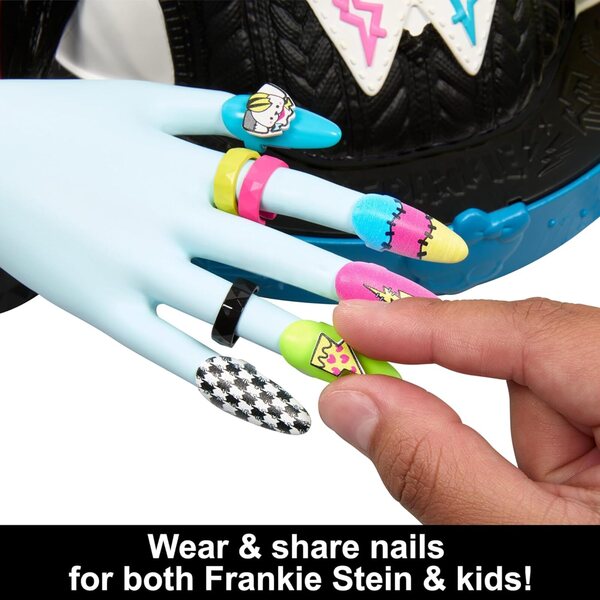 Monster High Frankie Stein-Frisurenkopf mit über 65 kreativen Accessoires