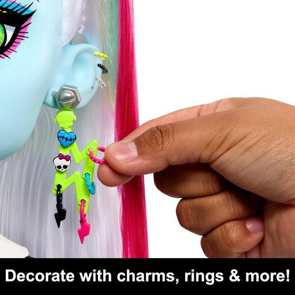 Monster High Frankie Stein-Frisurenkopf mit über 65 kreativen Accessoires