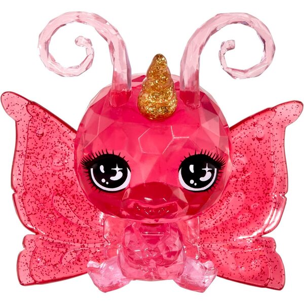 Rainbow High Littles Astrid mit austauschbaren Flügeln und magischem Haustier-Schmetterling, 14 cm
