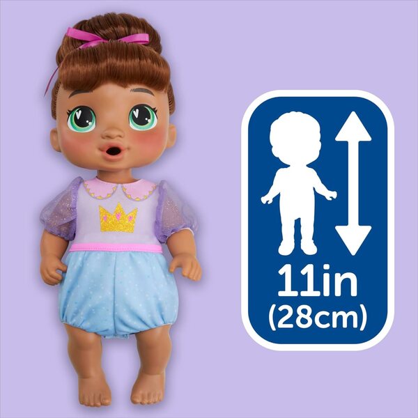 Baby Alive Sophia Sparkle Fairy Doll με ρούχα και αξεσουάρ, 28 cm, παιχνίδι 3+