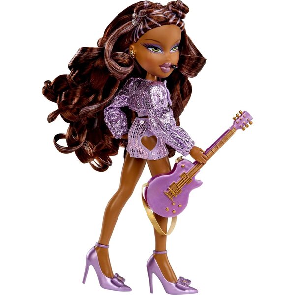 Bratz Pop Starz Sasha modedocka med samlartillbehör och berlock
