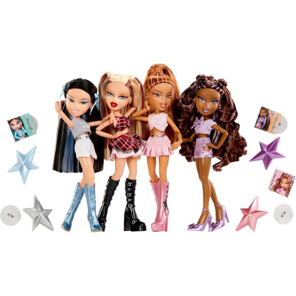 Bratz Pop Starz Sasha modedocka med samlartillbehör och berlock