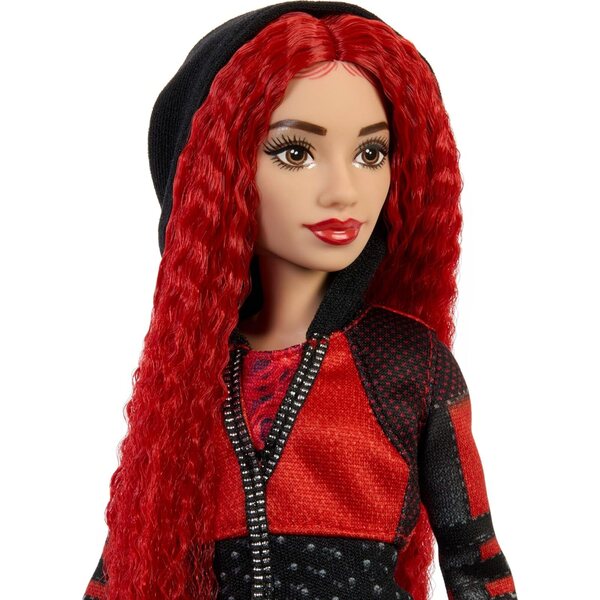 Mattel Disney Descendants The Rise of Red: Bambola Cantante con Abiti e Accessori Ispirati al Film