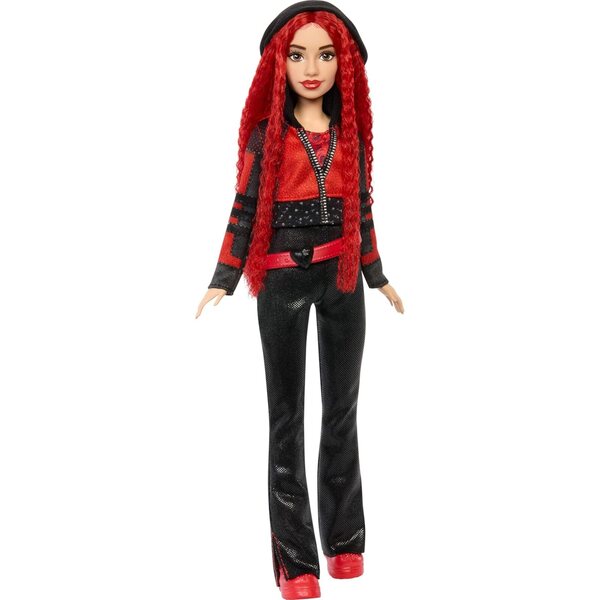 Mattel Disney Descendants The Rise of Red: Bambola Cantante con Abiti e Accessori Ispirati al Film