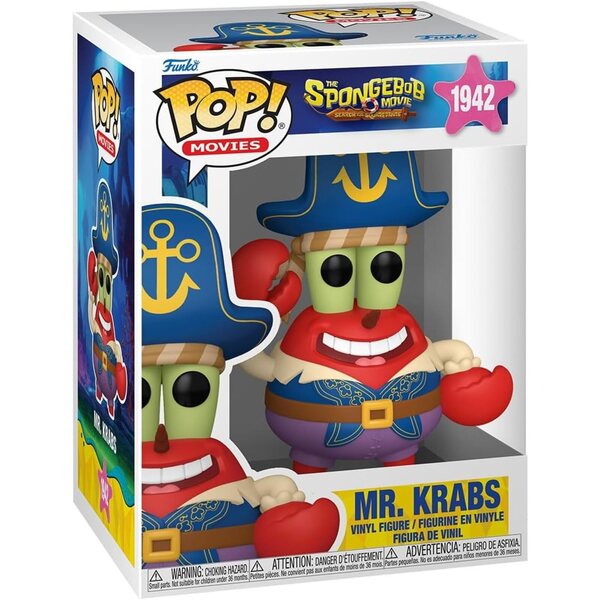 Funko Pop! Pan Krab z filmu SpongeBob - kolekcjonerska figurka winylowa 9,5 cm
