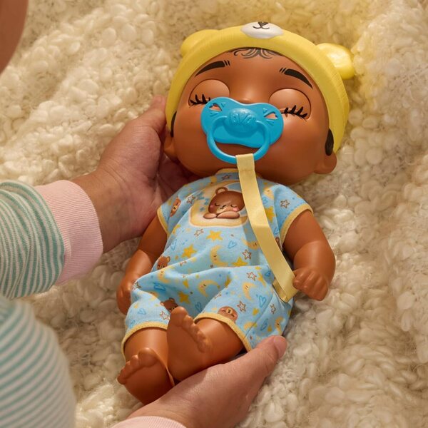 Baby Alive Lil Dreamer Snoozer Bear Sleep Doll με αξεσουάρ παιχνιδιού για παιδιά 3+